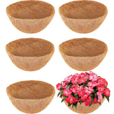 LCHUANG Coco Liners in round 14in baskets boost drainage and root health.
