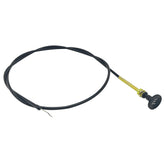 LCMLA 1-603336 choke cable close-up for precise choke control on Toro Exmark mowers.