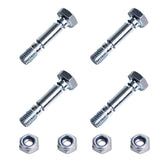 LCMLA shear pins and nut kit for snow blower replacement.