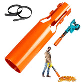 Leaf Blower Air Booster front view shows compact design for easier yard cleanup.