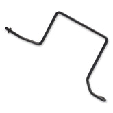 Leaflex 747-04857 belt keeper rod closeup shows durable steel design for mower reliability.