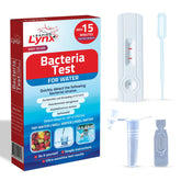 Leaping Lynx Bacteria Test Kit sample vial for quick home testing.
