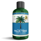 Leaves and Soul bottle pour shows quick nutrient delivery for palm trees.