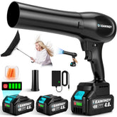 LEAWINDY cordless leaf blower with battery pack for unrestricted outdoor cleanup