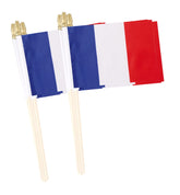 Lebei small France flag on a stick ideal for events and displays