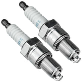 LEFITPA BPR4ES spark plug 2-pack for NGK lawn mower replacements.