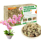 Legigo 16qt sphagnum moss pack prepared for moisture retention in pots