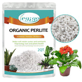 Legigo 2-quart coarse perlite pieces improve drainage for potted plants.
