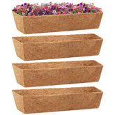Legigo 4 Pack 30-inch square coco liner unfolded, ideal for tidy planter edges.