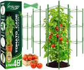 Legigo 4ft tomato cage pack assembly shows quick, sturdy setup for tall plants.