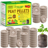 Legigo 30 mm peat pellets expand with water to form ready-to-plant seedling pots