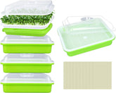Legigo seed sprouter trays five-pack for soil-free microgreens at home.