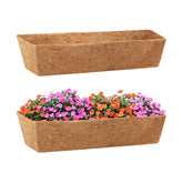 Legigo square coco liner 24in fits planters, promotes healthy root growth