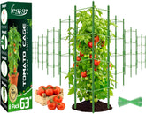 Legigo tomato cages 63inch stand support vines for elevated growth in outdoor gardens.