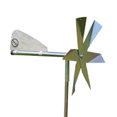 Lehman's mole-chasing windmill showing wide coverage area for yards