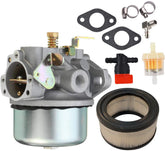 LEIMO KPARTS Kohler 8HP carburetor front view showing fit and stability benefits