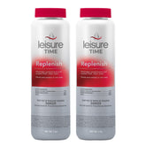 Leisure Time Spa Replenish 2lb bottle, ready to shock and clarify spa water.