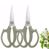 Leize Flower Scissors shown with 8mm pruning capacity for precise cuts