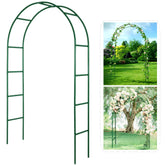 LeJoy Garden metal pergola arbor assembly guide for a graceful arch.