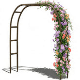 LeJoy Garden thickened arch with 16mm tubes, sturdy frame for climbers.