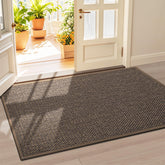LEKEEPGO door mat absorbs moisture and dirt at the entry, helping keep floors dry.