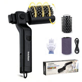 Lenzhan cordless grill brush with adjustable head reaching tight corners for all grills.