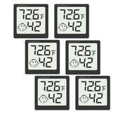 LEOALF mini humidity meter six-pack packaging for convenient home monitoring