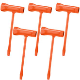 Leriton 5-pcs chainsaw wrenches set for bar and nuts, compact and durable.