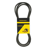 Lesiongo deck belt closeup, durable design for reliable mowing.