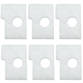 LETAYAR six-pack foam air filters for STIHL MS170/MS180, durable filtration ready for use.
