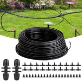 Letesult 100ft drip tubing coiled for easy garden setup and efficient watering.