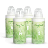 LETPOT plant food A and B bottles for precise hydroponic feeding, improving nutrient delivery.