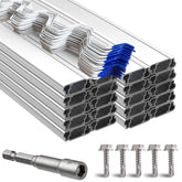 LetsFix greenhouse spring wire and PVC coated attachment for poly film securement