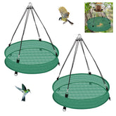 Lettry bird seed catcher tray 20in under feeder keeps ground clean and tidy.
