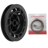 LETSYEE 499901 pulley-spring-assembly for Briggs Stratton mower improves starting reliability.