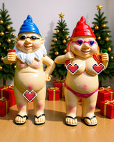 Leverse garden gnomes duo adding playful charm to your yard