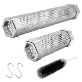 LFSEMINI 12-inch pellet smoker tube for rich smoke on any grill