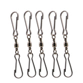 LGEGE wind spinner clip swivel 5pc for smooth rotation and secure outdoor mounting.