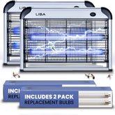 LiBa Electric Bug Zapper 2-pack front view for indoor bug control