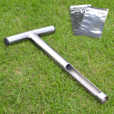 Lichtund soil probe 12 inch core sampler for precise lawn testing.