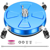 LidoDola 16in surface cleaner with stainless steel body for durable, even cleaning.