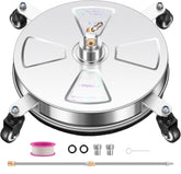 LidoDola PWS 16 surface cleaner front view showing wide cleaning width