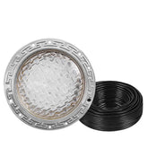 Life-Bulb 10-Inch Intelli Color pool light installation view, easy setup for inground pools.