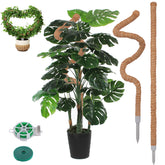 LifeNest moss pole 40in monstera supports tall indoor plants with natural coconut fiber