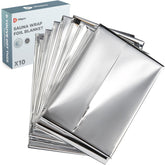 LifePro disposable sauna blanket insert with foil wrap enhances heat retention during home sessions.