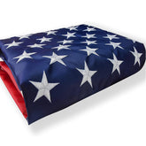 Lifraon outdoor 2x3 American flag with embroidered stars for durable display.