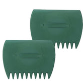 LIFTATAPA Leaves Grabber 2pc handheld scoops collect leaves quickly.