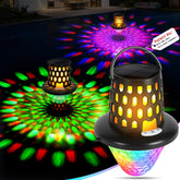 LightHacker floating pool light with warm flicker ambience.