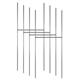 LIKOSEA heavy-duty H-stakes frame 14.9 x 5.9 in securing outdoor yard signs
