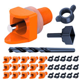 Lil'Clucker nipple waterer pack of 15 with orange tips for reliable coop hydration